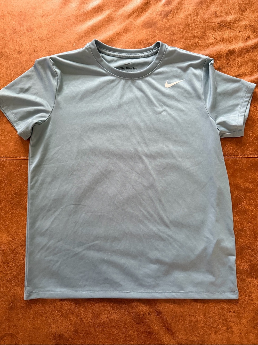 Nike Women's Steel Blue Short Sleeve Performance Tee